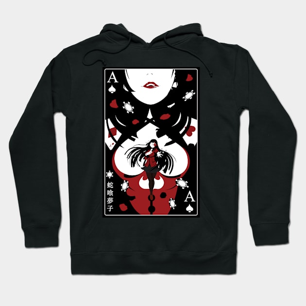 Yumeko Ace of Spades Hoodie by SwensonaDesigns